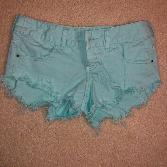 Billabong Laneway Mint Cutoff Shorts - Picture 4 of 7